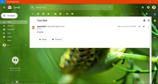 Gmail Reader Metro screenshot 4