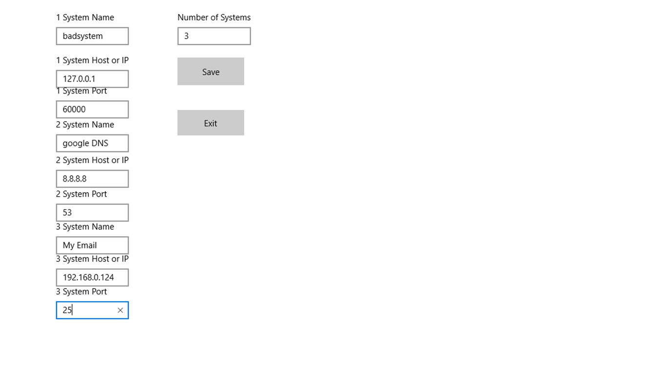 #2. ServerCheckPro (Windows) 由: Brian Beeken SR