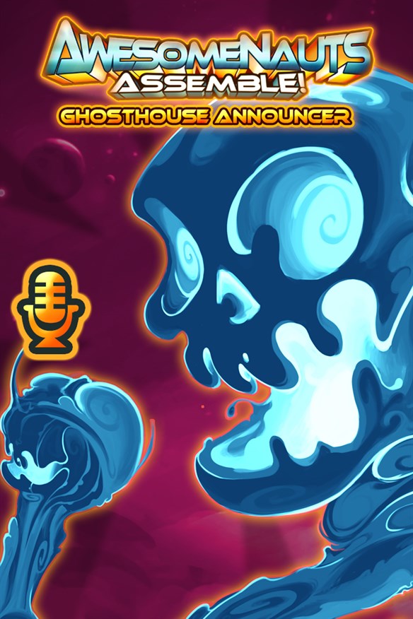 Ghosthouse - Awesomenauts Assemble! Announcer Xbox Series X|S and Xbox One cover art