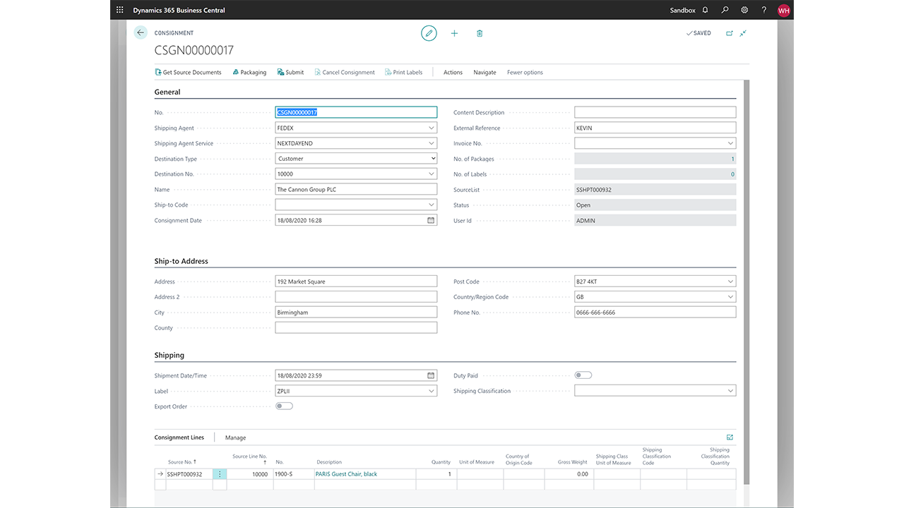 Snapshot 5 of Clever Shipping Agent Integration