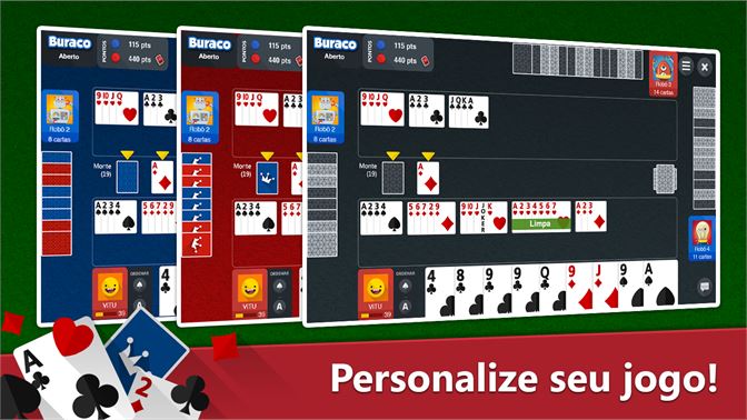 Buraco Jogatina é um novo jogo de cartas para iGadgets, com
