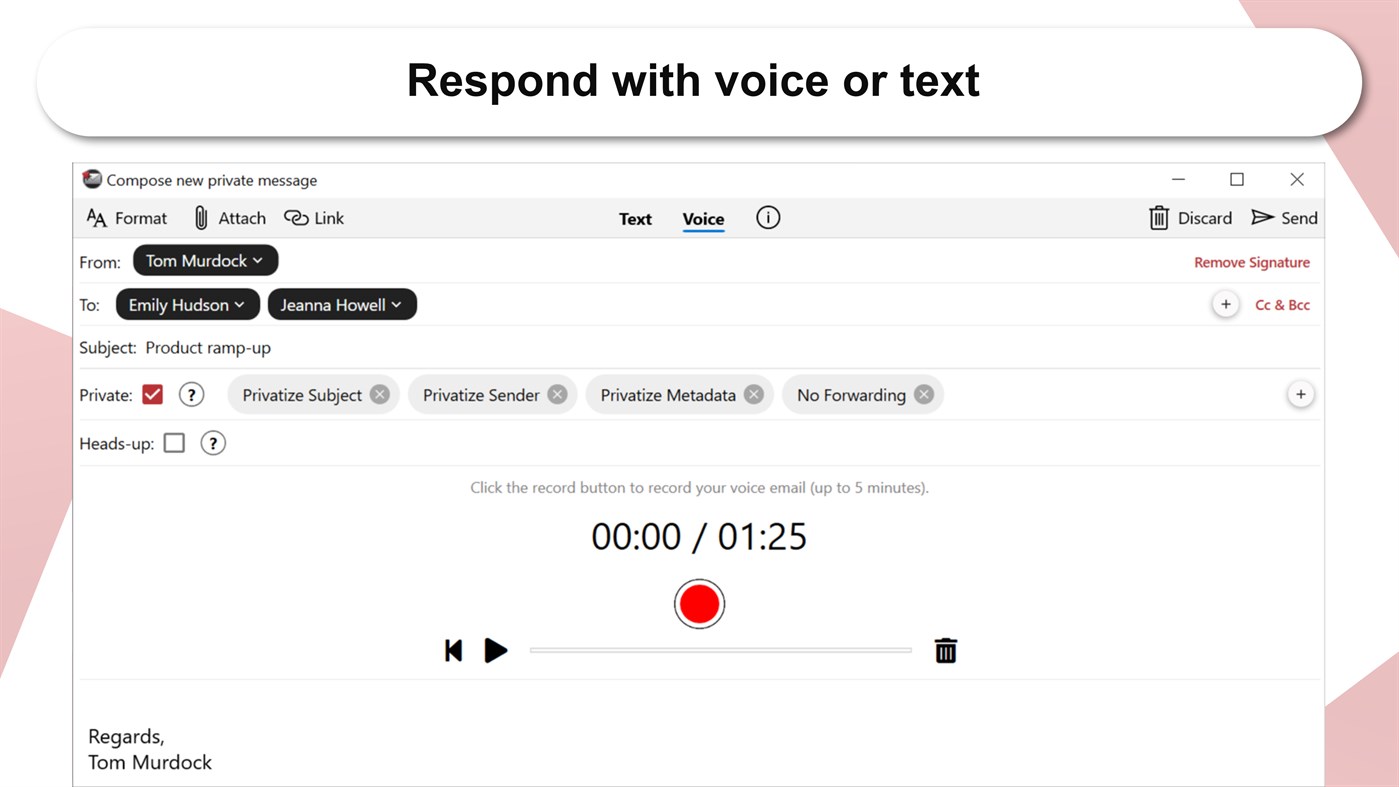 #9. EPRIVO Collaboration and Private Email (Windows) Bởi: BlueRISC Inc.