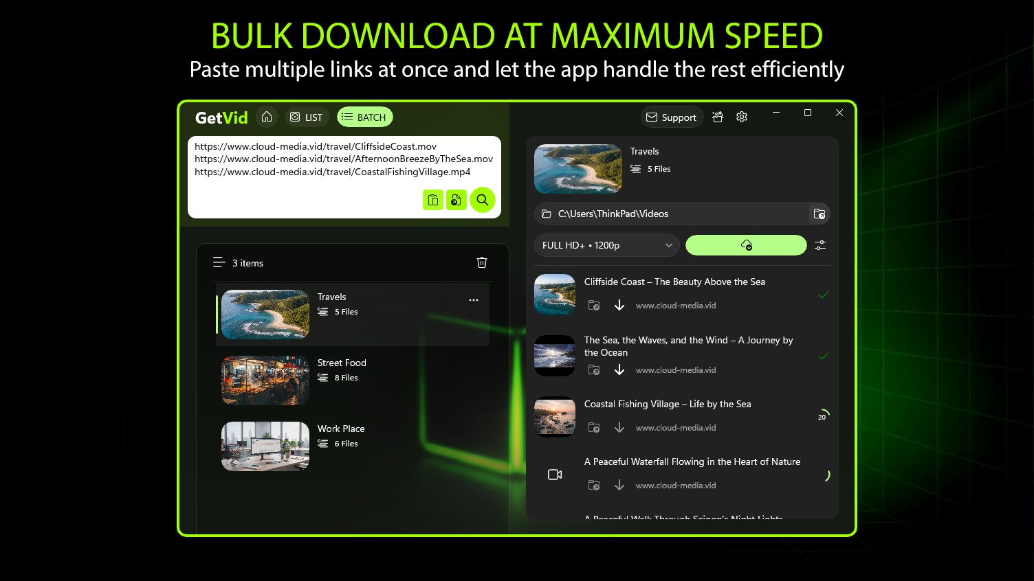 Video Downloader 4K - Bulk GetVid screenshot