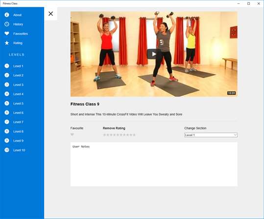 Fitness Class screenshot 3