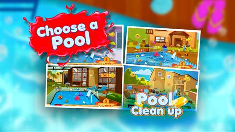 Kids Swimming Pool Repair - Clean Up The Pool For The Big Summer Party Screenshots 2