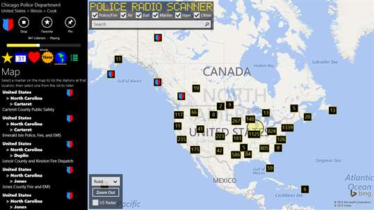 Police Radio Scanner screenshot 3