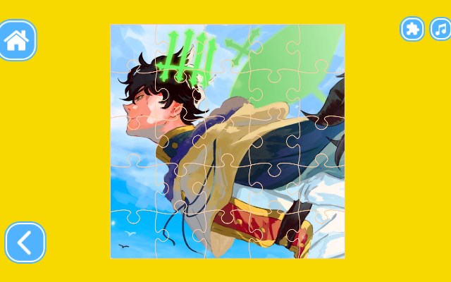 Black Clover Jigsaw Puzzle Game