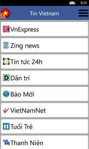 Tin Vietnam screenshot 2