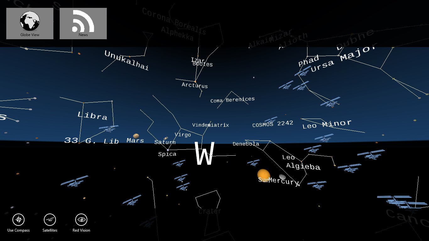The Night Sky for Windows 10