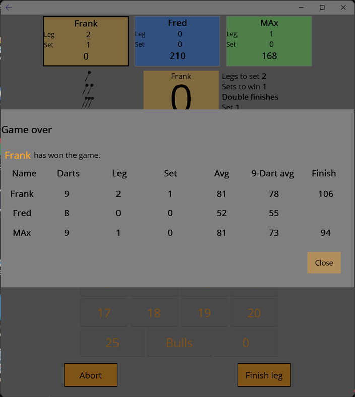 #4. Darts (Windows) By: fp software