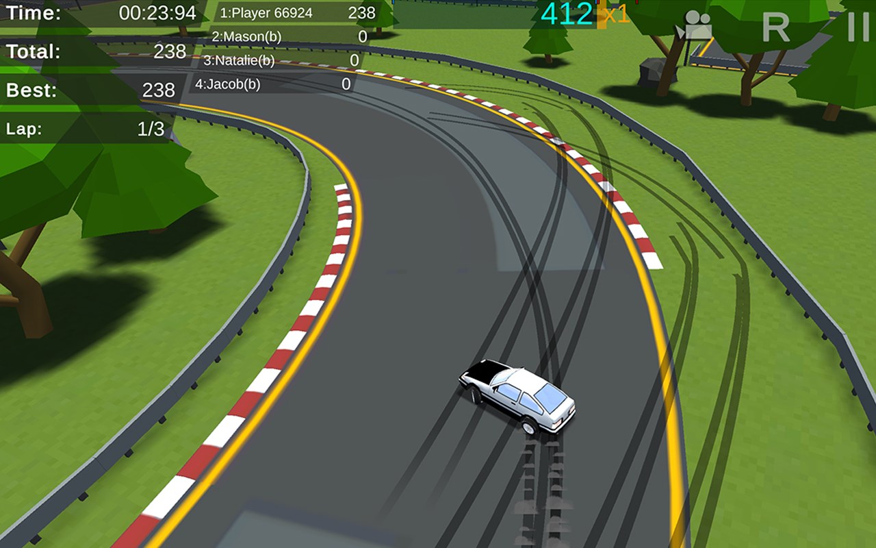 Arcade Car Racing Game