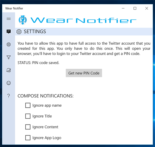 Wear Notifier screenshot 1