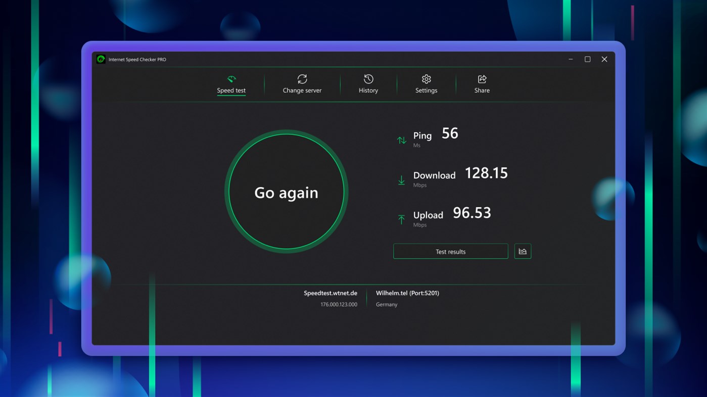 #5. Internet Speed Checker PRO (Windows) Podle: Yellow Elephant Productions