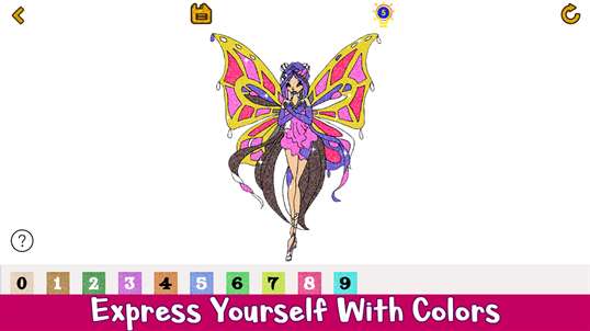 Download Fairy Glitter Color By Number - Girls Coloring Book PC Download Free - Best Windows 10 Apps