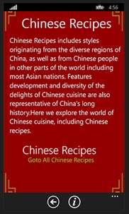 Chinese Recipes screenshot 1