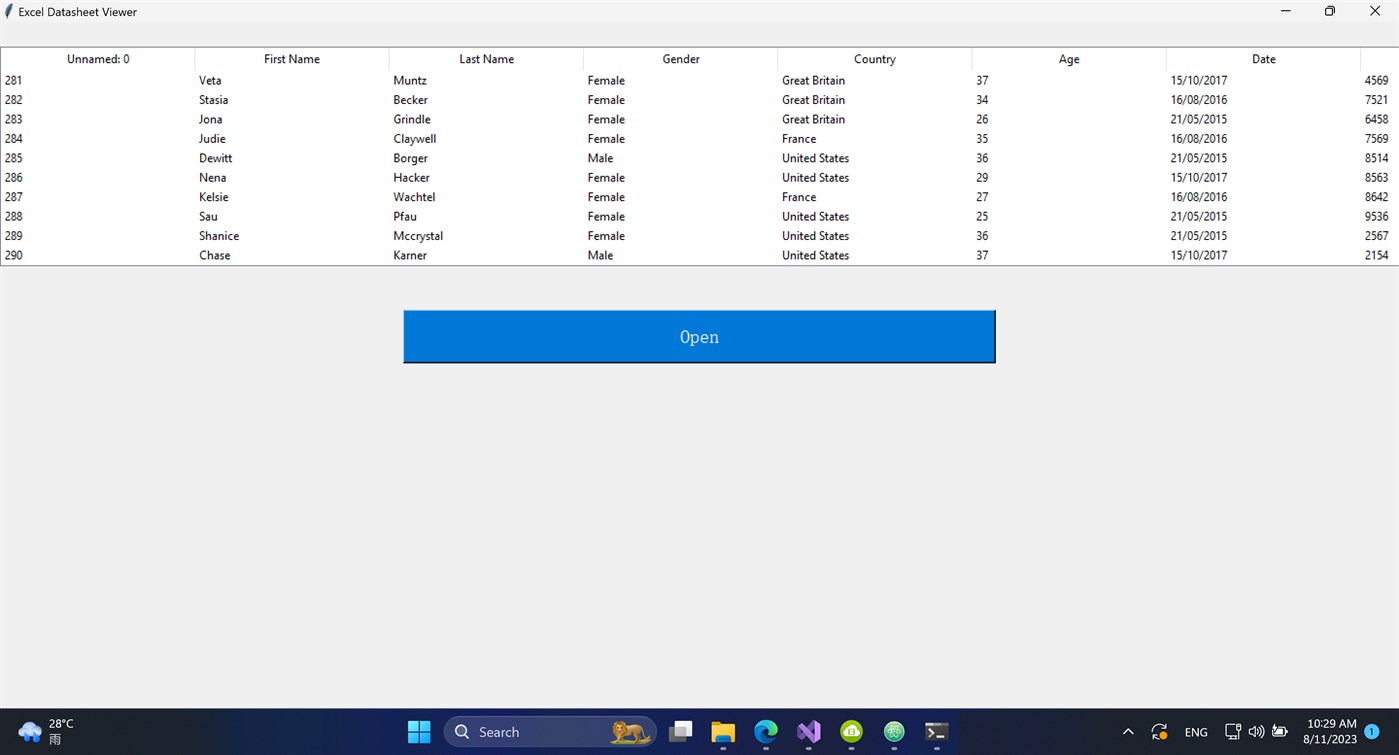 #2. XLS Viewer: XLSX Reader (Windows) 게시자: Hilarious