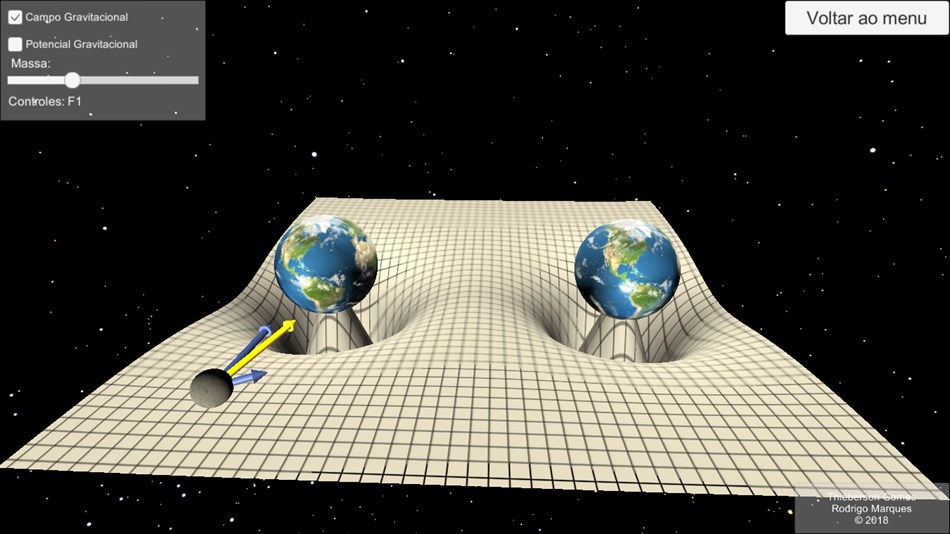 Gravitational Field 3D (Windows) Von: UTMMApps