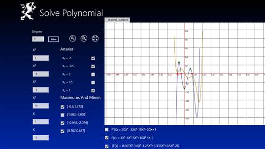 Solve Polynomial Equation screenshot 3
