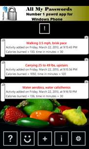 Calories Counter screenshot 1