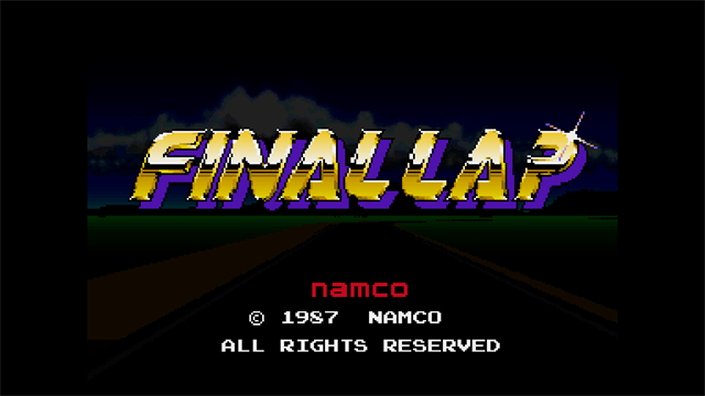 Arcade Archives 2 FINAL LAP screenshot 1