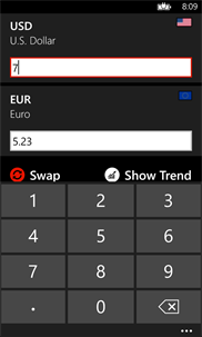 Currency Rates screenshot 2
