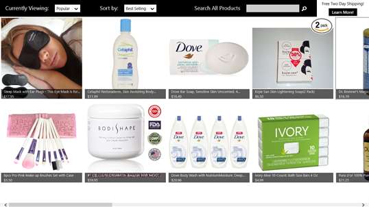 Bath and Body Products screenshot 1