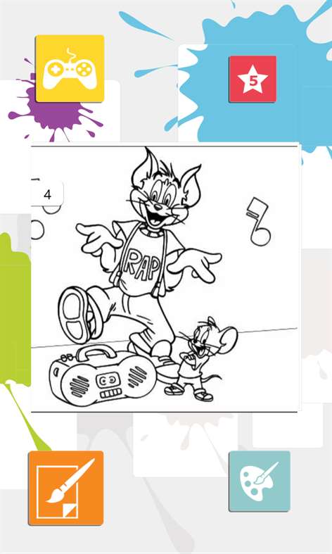 Tom & Jerry Paint Screenshots 1