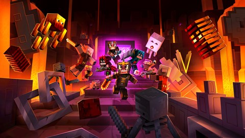 Minecraft Dungeons : les Flammes du Nether