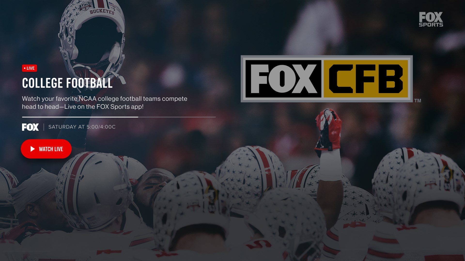 Fox 2025 nfl app