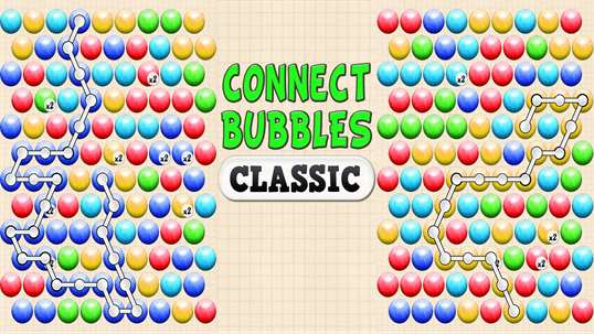 Connect Bubbles Classic screenshot 1
