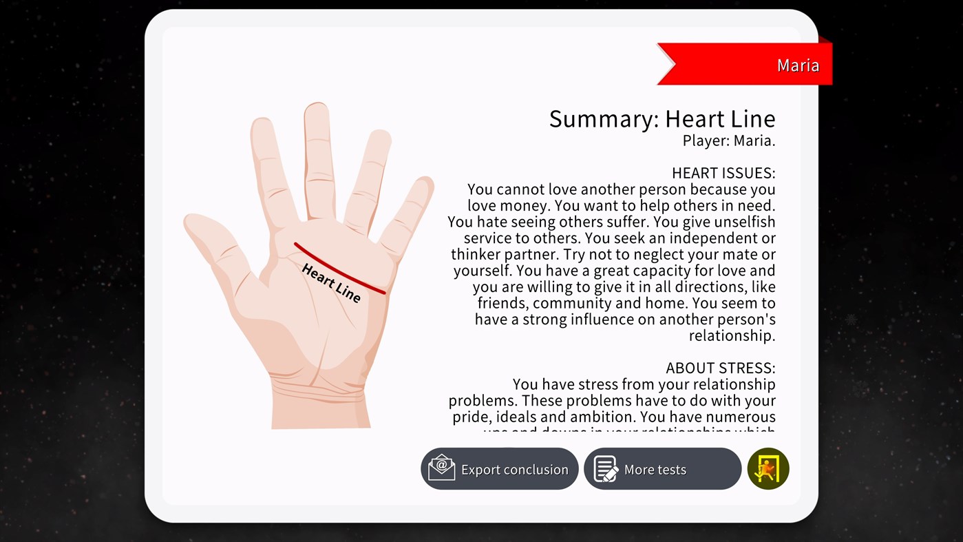 #3. Palm Reading Lite (Windows) بواسطة: Crazysoft Limited