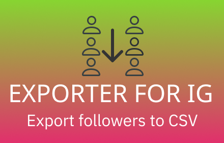 Exporter for Followers small promo image