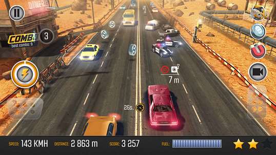 Road Racing: Extreme Traffic Driving Game screenshot 4