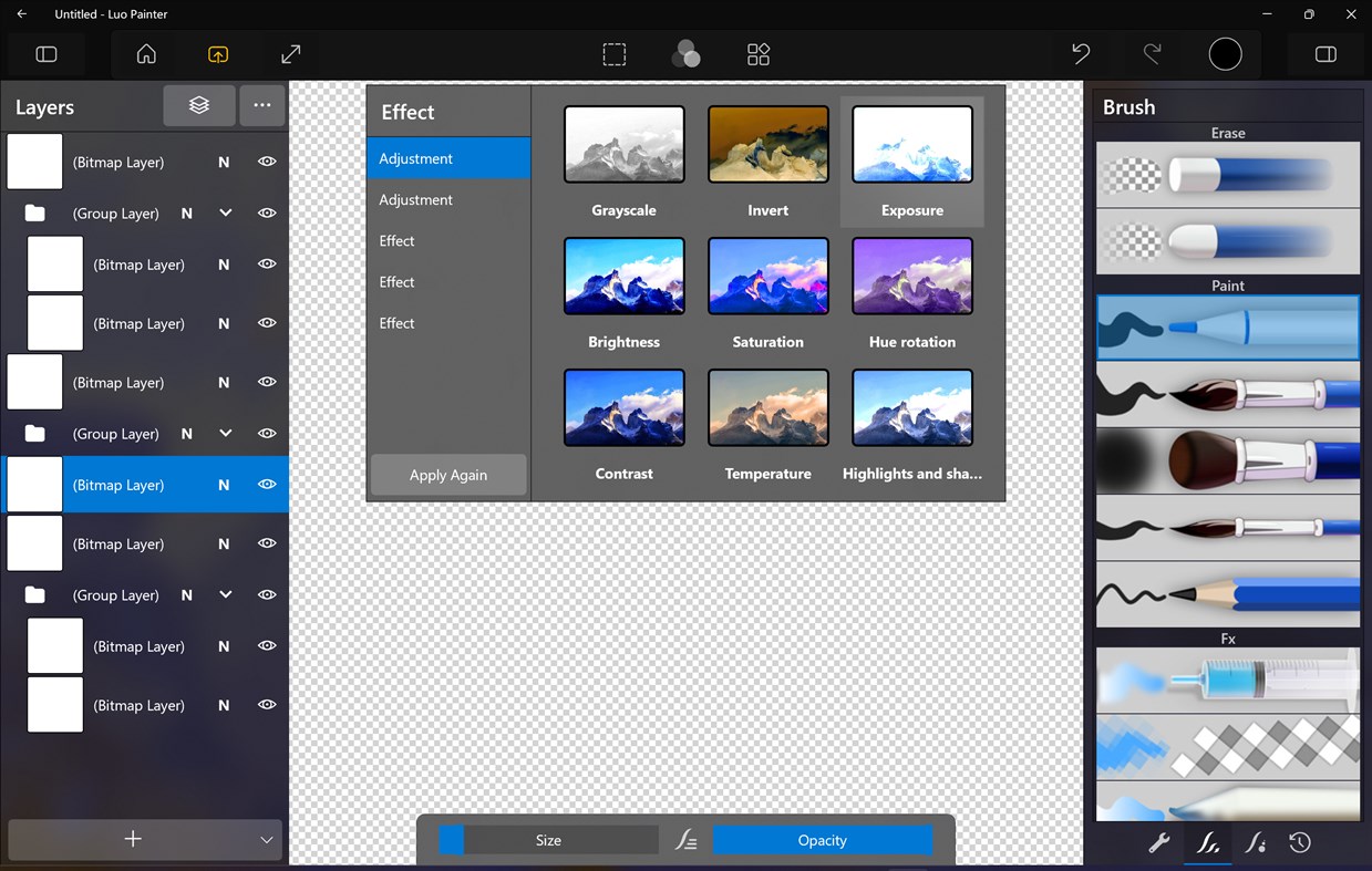 #4. Luo Painter (Windows) Με: 淹死的鱼ysdy44