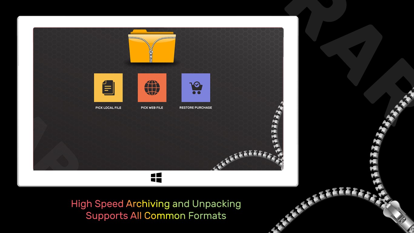 Extract Rar Zip Unrar Open Archive All Files Rar Zip Extractor Beziehen Microsoft Store De De