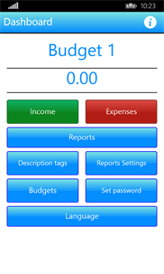 Home Budget screenshot 1