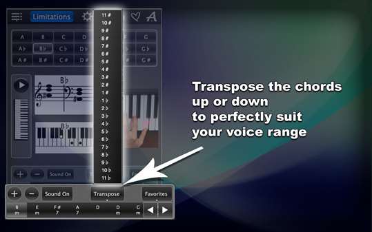 Piano Chords Lite screenshot 3