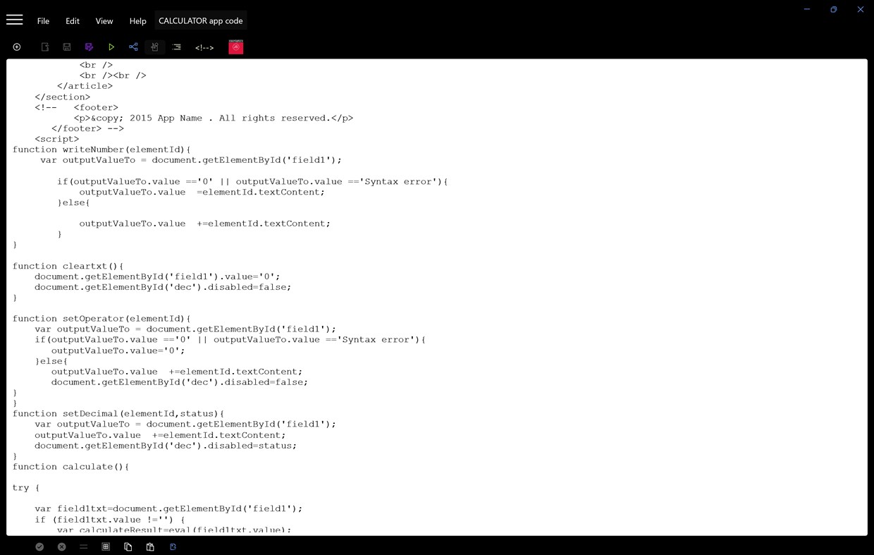 #4. JavaScript Studio (Windows) By: Melvin Dev