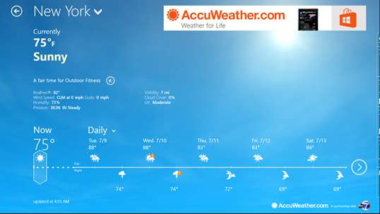 AccuWeather for Dell screenshot 2