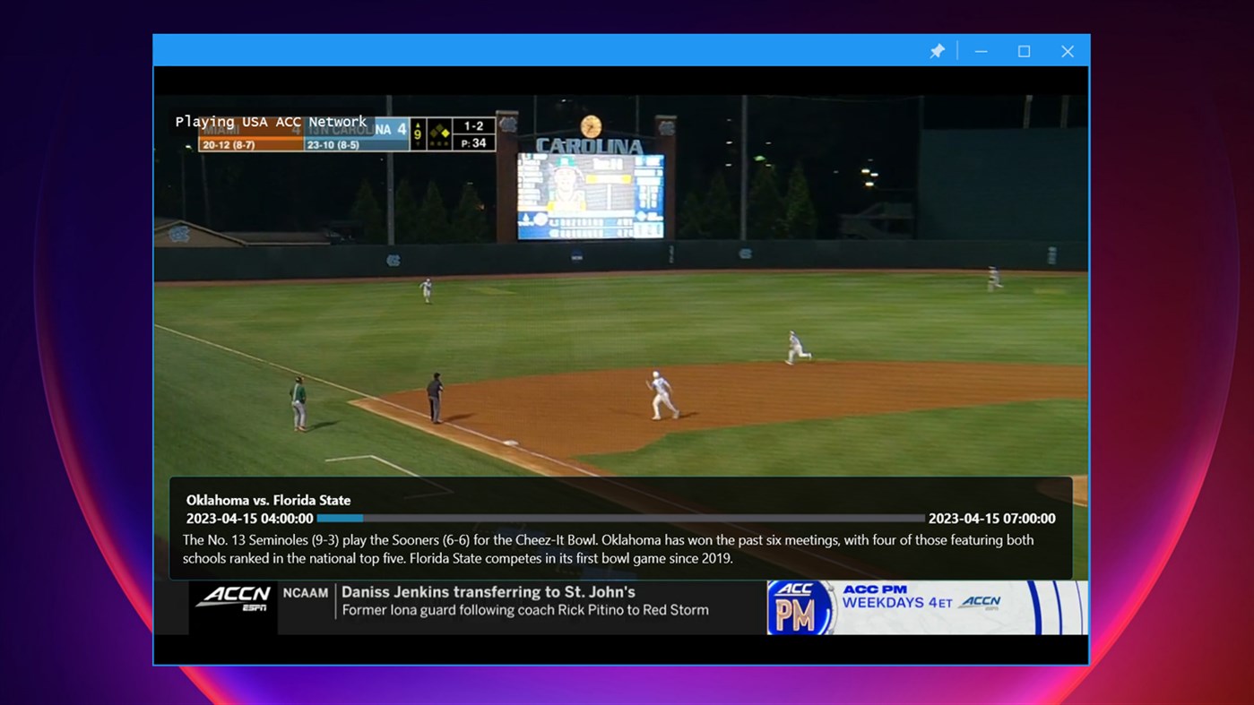 #2. IPTV Player Pro: Epg, Favorite, Recorder (Windows) By: Discover_App