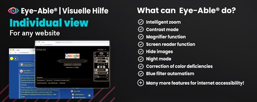 Eye-Able® - Accessibility Assistant marquee promo image
