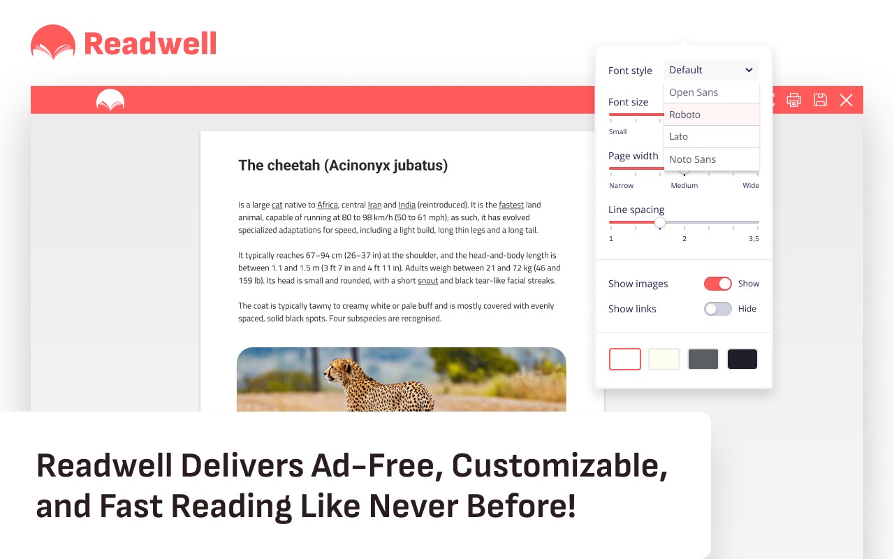 Readwell Reader View