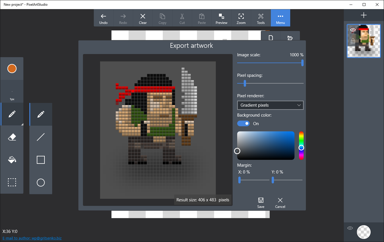 Descargar Pix2d Pixel Art Studio para Windows