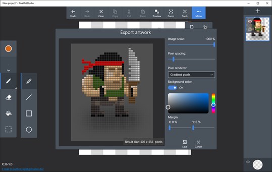 Pix2d - Pixel Art Studio screenshot 2