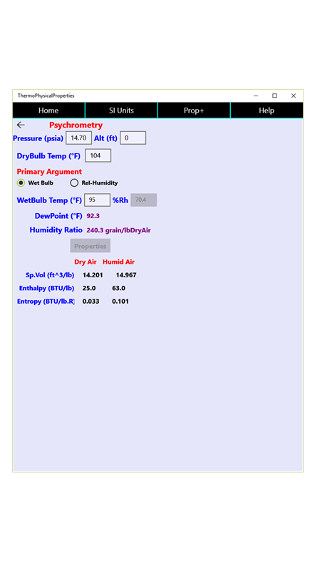 #6. Thermo-Physical Fluid Properties (Windows) بواسطة: Kaup Shenoy Associates