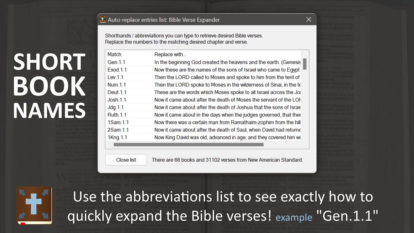 #2. Bible Verse Expander (Windows) 由: Tablet Pro
