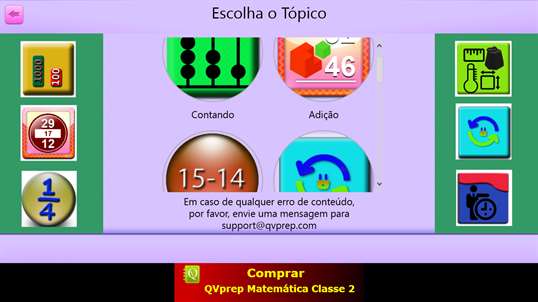 QVprep Lite Matemática Classe 2 screenshot 1