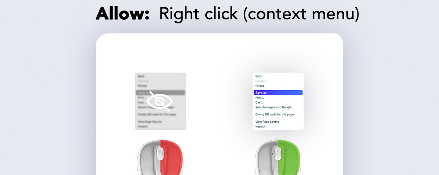 Allow Copy - Select & Enable Right Click