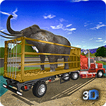 Wild Animals Transporter Truck Driving 3D