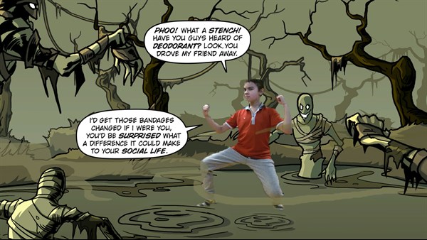 Kung-Fu for Kinect — 5